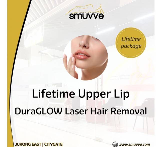 Lifetime Upper Lip DuraGLOW™ LASER Hair Removal